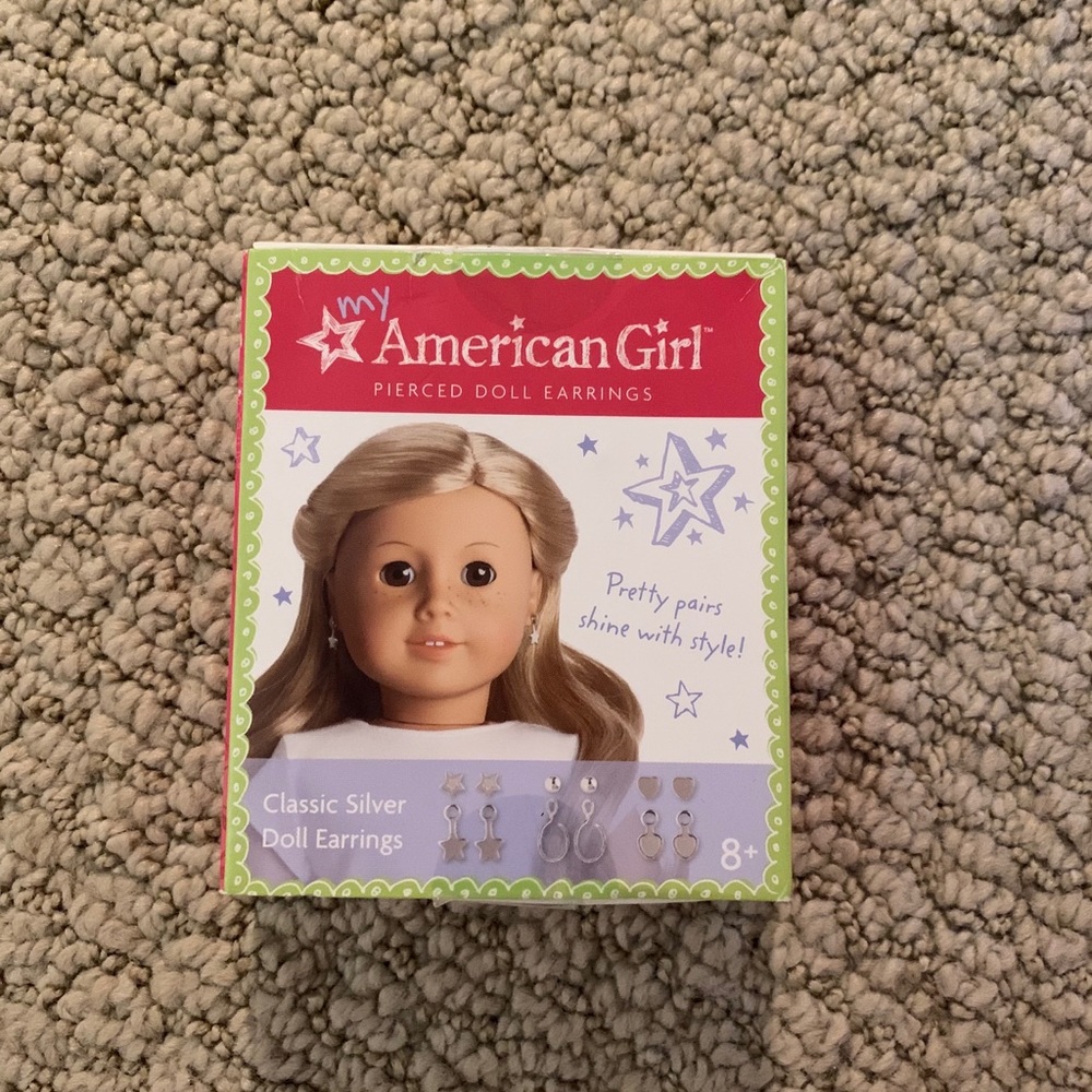 American Girl Doll Double Set of Earrings